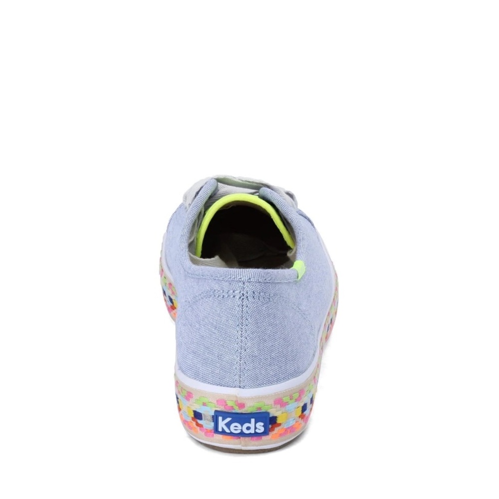 Keds Blue Sneakers with colorful soles - Picture 6 of 12